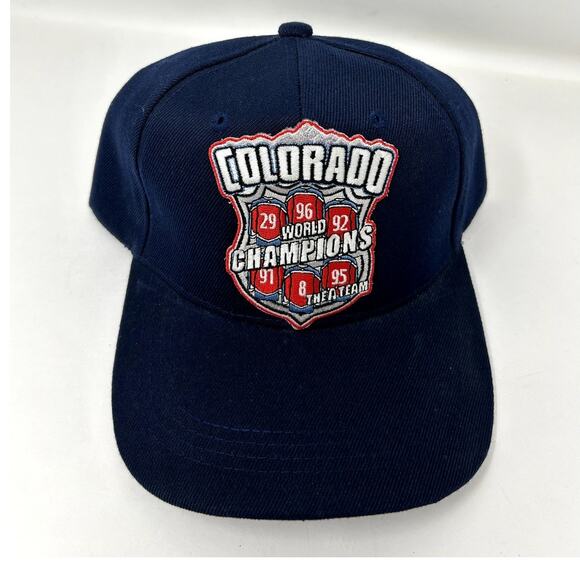 Colorado World Champions "The A Team" Hat Cap Navy Blue – One Size Fits Most - Picture 1 of 2